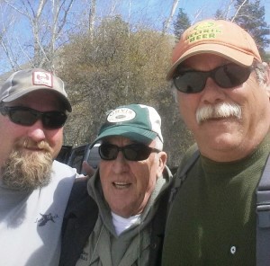 Boomer and Steve with the legend